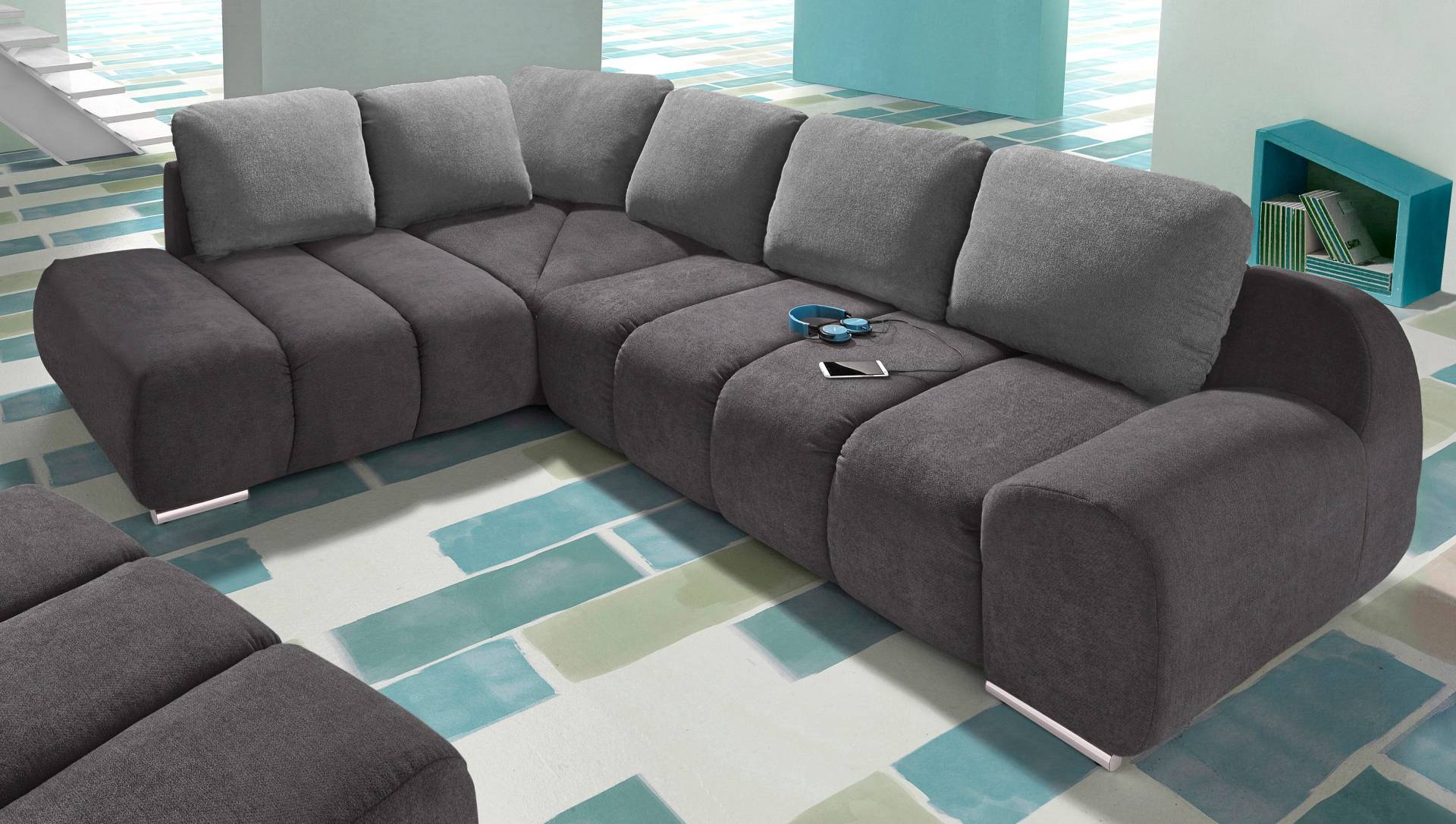 INOSIGN Ecksofa »Bono L-Form«, mit Ottomane, wahlweise mit Bettfunktion INOSIGN Ecksofa »Bono L-Form«, mit Ottomane, wahlweise mit Bettfunktion von INOSIGN