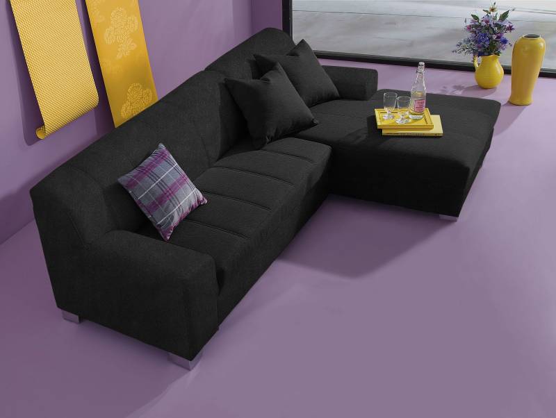 INOSIGN Ecksofa »Anzio L-Form«, wahlweise mit Bettfunktion von INOSIGN