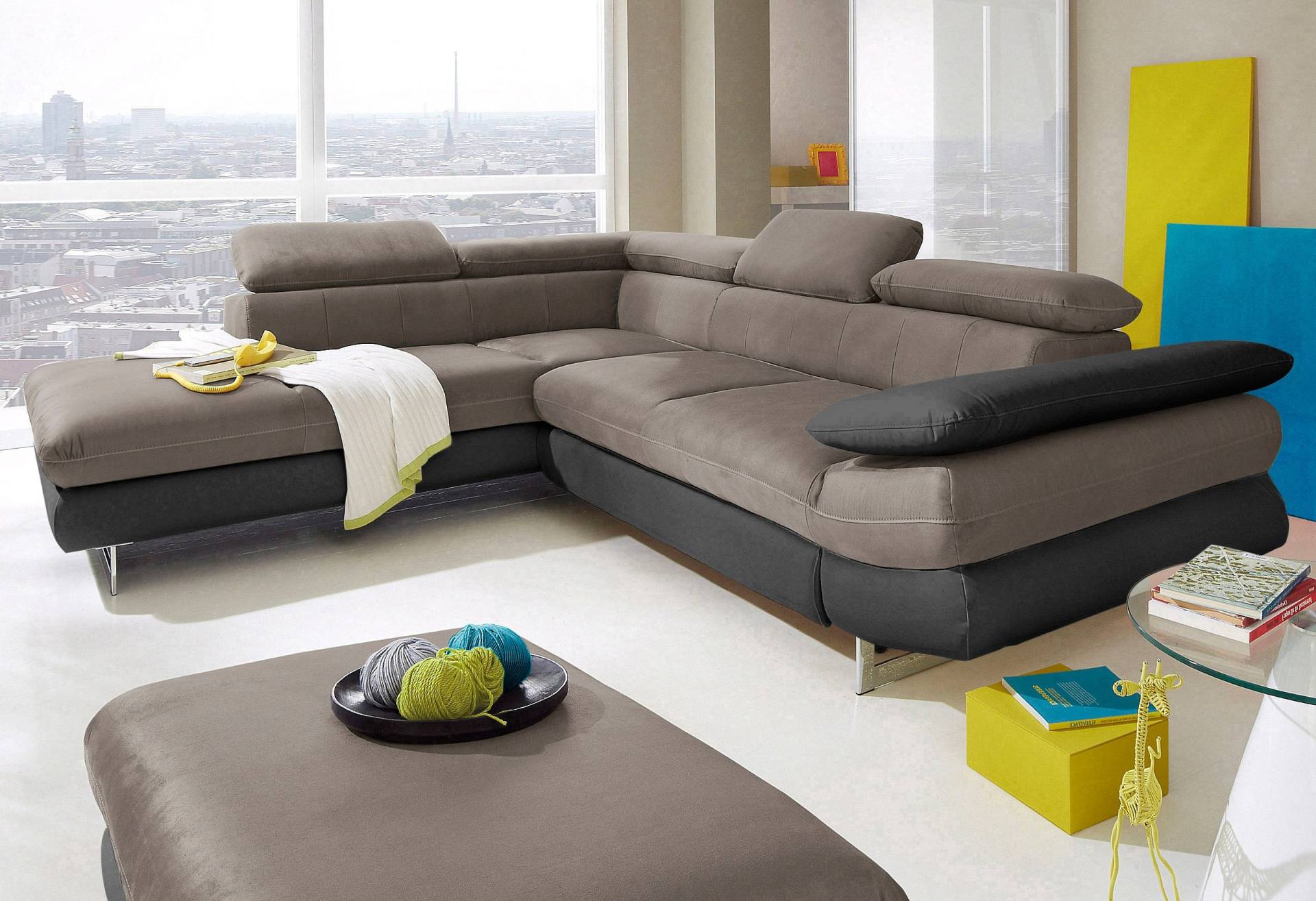 INOSIGN Ecksofa »Solution L-Form«, wahlweise mit Bettfunktion INOSIGN Ecksofa »Solution L-Form«, wahlweise mit Bettfunktion von INOSIGN