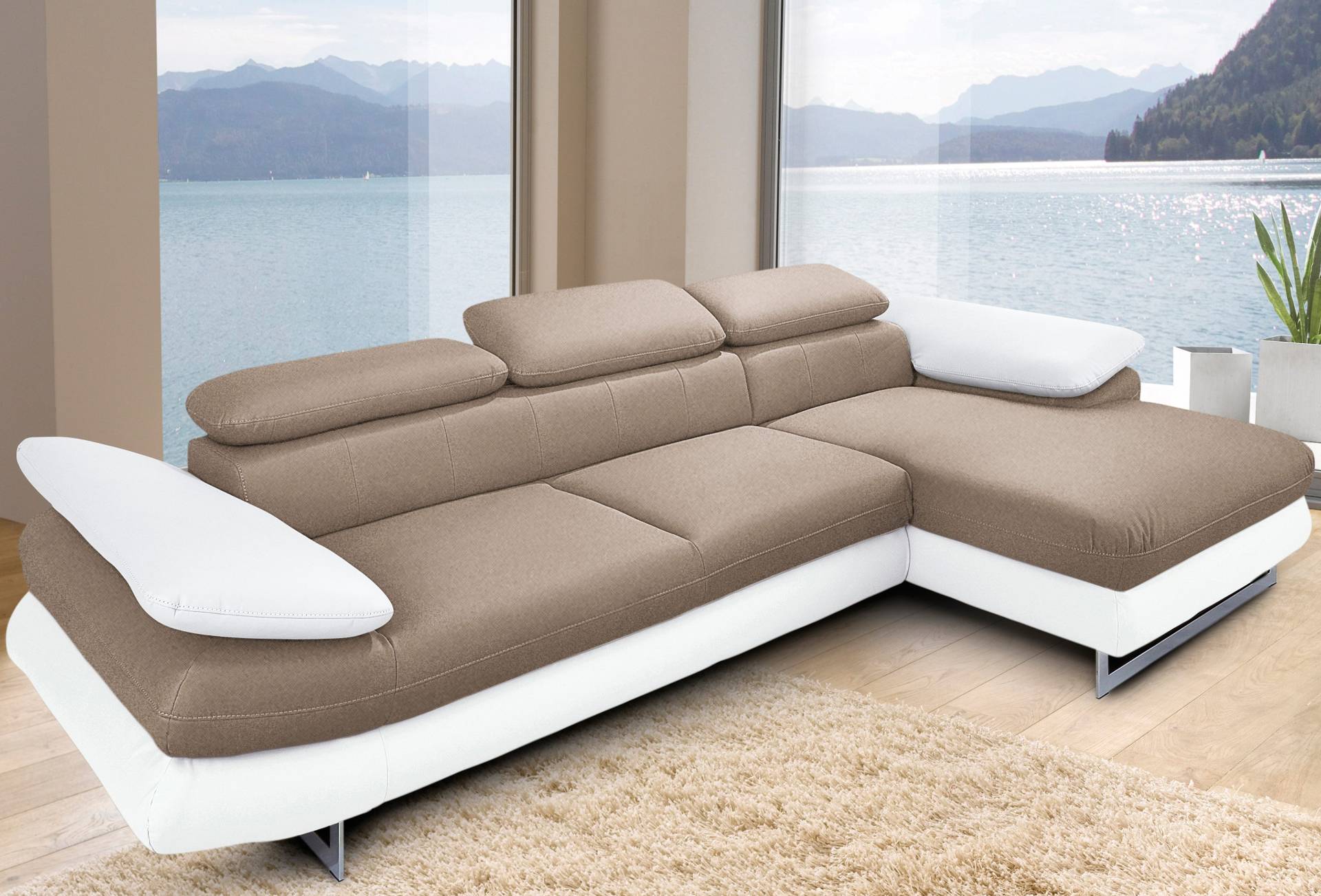 INOSIGN Ecksofa »Solution L-Form«, wahlweise mit Bettfunktion INOSIGN Ecksofa »Solution L-Form«, wahlweise mit Bettfunktion von INOSIGN