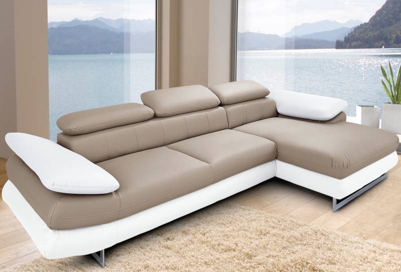 INOSIGN Ecksofa »Solution L-Form«, wahlweise mit Bettfunktion von INOSIGN