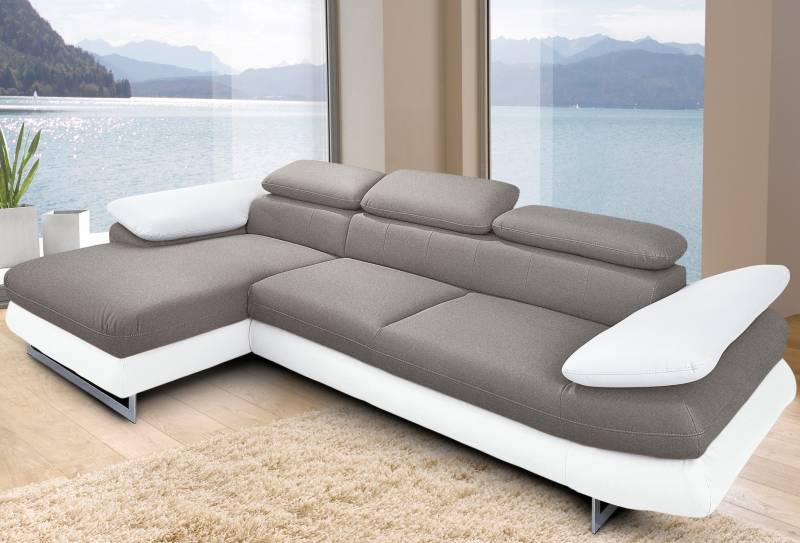 INOSIGN Ecksofa »Solution L-Form«, wahlweise mit Bettfunktion von INOSIGN