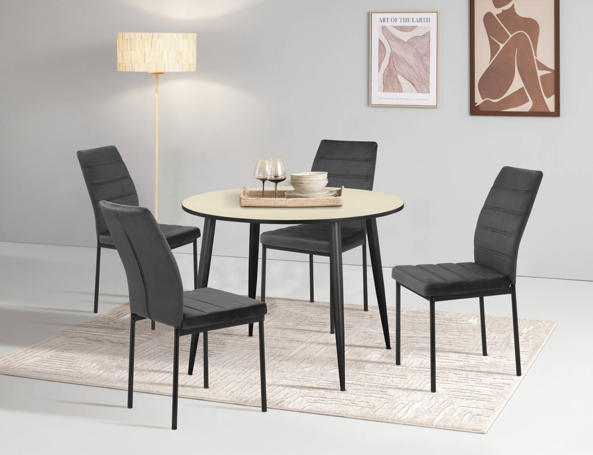 INOSIGN Essgruppe »HILLCRESTEG«, (Esszimmer, Essgruppe, Sitzgruppe TOPSELLER!) von INOSIGN
