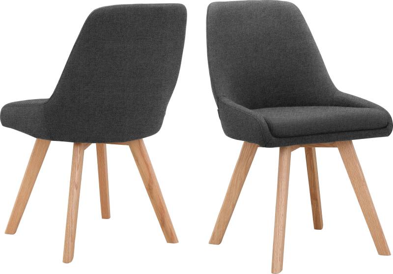 INOSIGN Esszimmerstuhl »Dilla, TOPSELLER!«, (Set), 1 St., Webstoff, im 1er und 2er Set, Webstoff Bezug, Sitzhöhe 48 cm, Küchenstuhl von INOSIGN