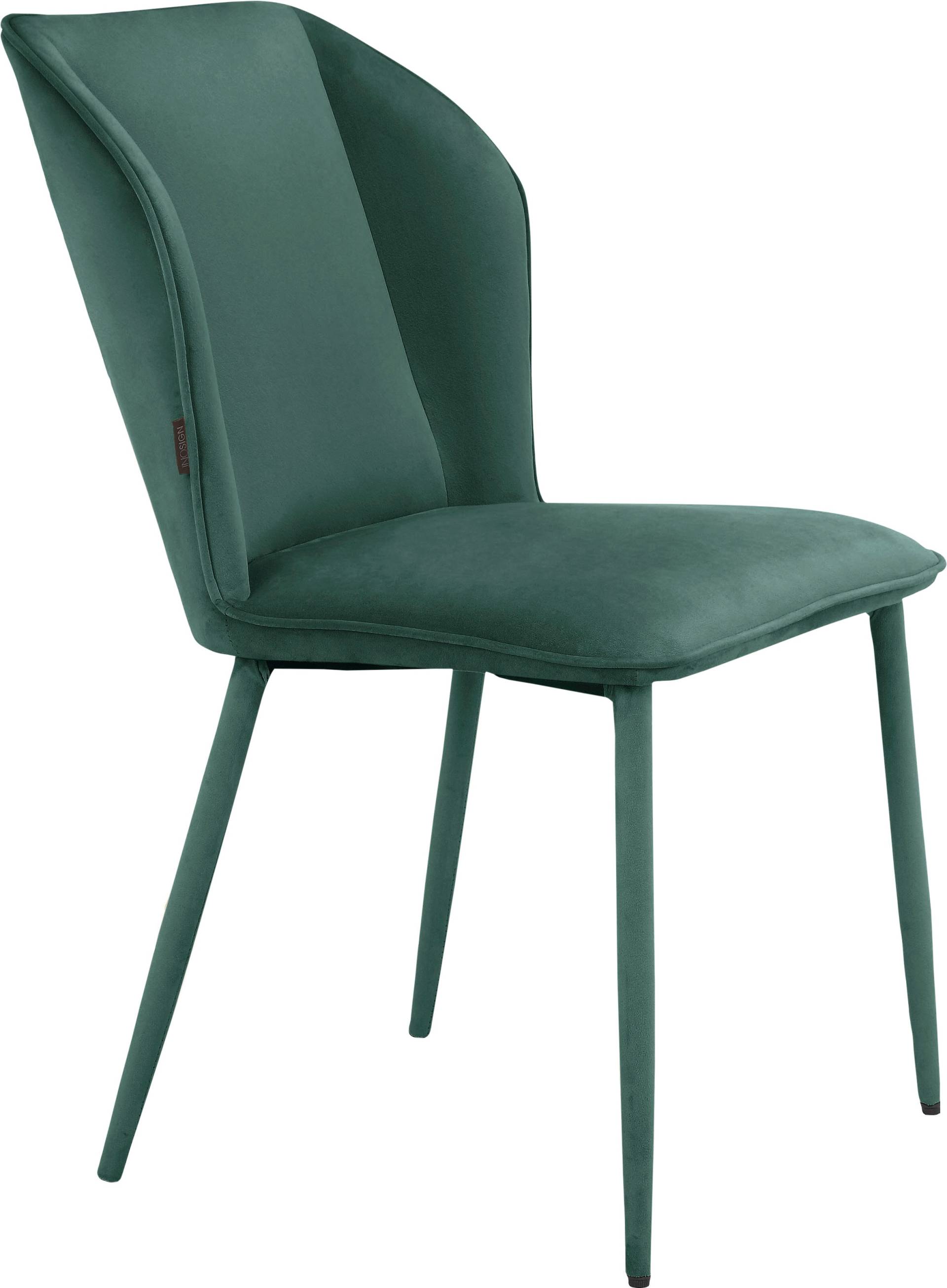INOSIGN Esszimmerstuhl »Koa«, 2 St., Veloursstoff, in Velourstoff, mit Sitz und Rücken gepolstert, Sitzhöhe 49 cm INOSIGN Esszimmerstuhl »Koa«, 2 St., Veloursstoff, in Velourstoff, mit Sitz und Rücken gepolstert, Sitzhöhe 49 cm von INOSIGN