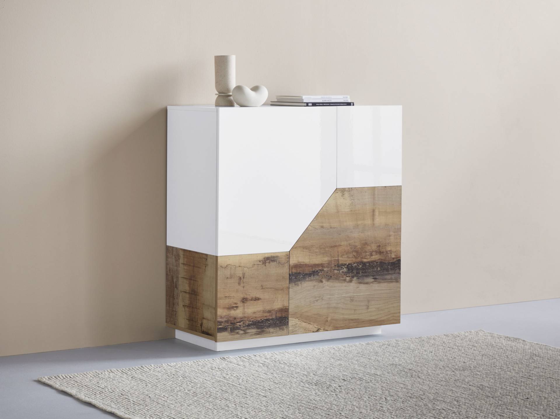 INOSIGN Highboard »ALIEN Hochkommode, Buffetschrank, Sideboard hoch, Kommodenschrank«, Breite/Höhe ca. 100/106 cm, "Made in Italy" INOSIGN Highboard »ALIEN Hochkommode, Buffetschrank, Sideboard hoch, Kommodenschrank«, Breite/Höhe ca. 100/106 cm, "Made in Italy" von INOSIGN