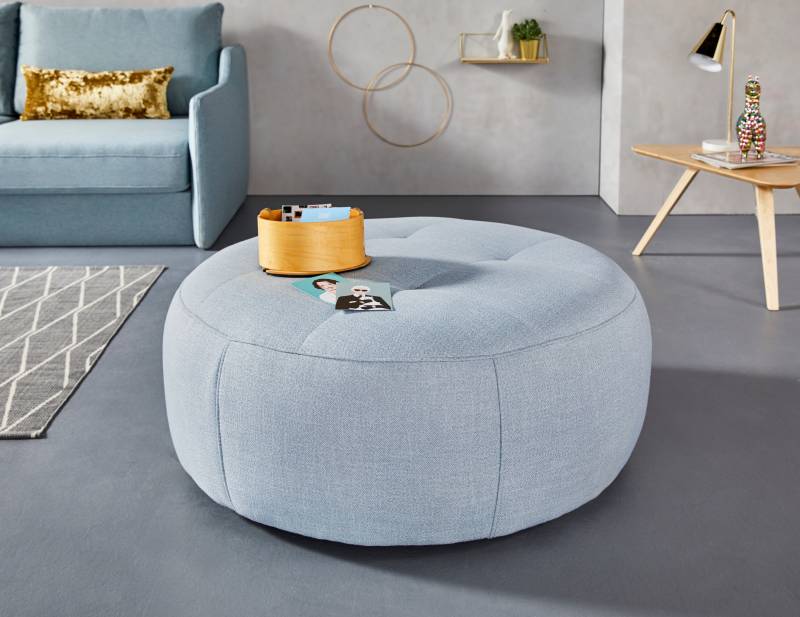INOSIGN Hocker »Lounis«, (Hockerprogramm V), Rundhocker in 2 Grössen, "Soft clean" für leichte Reinigung mit Wasser von INOSIGN
