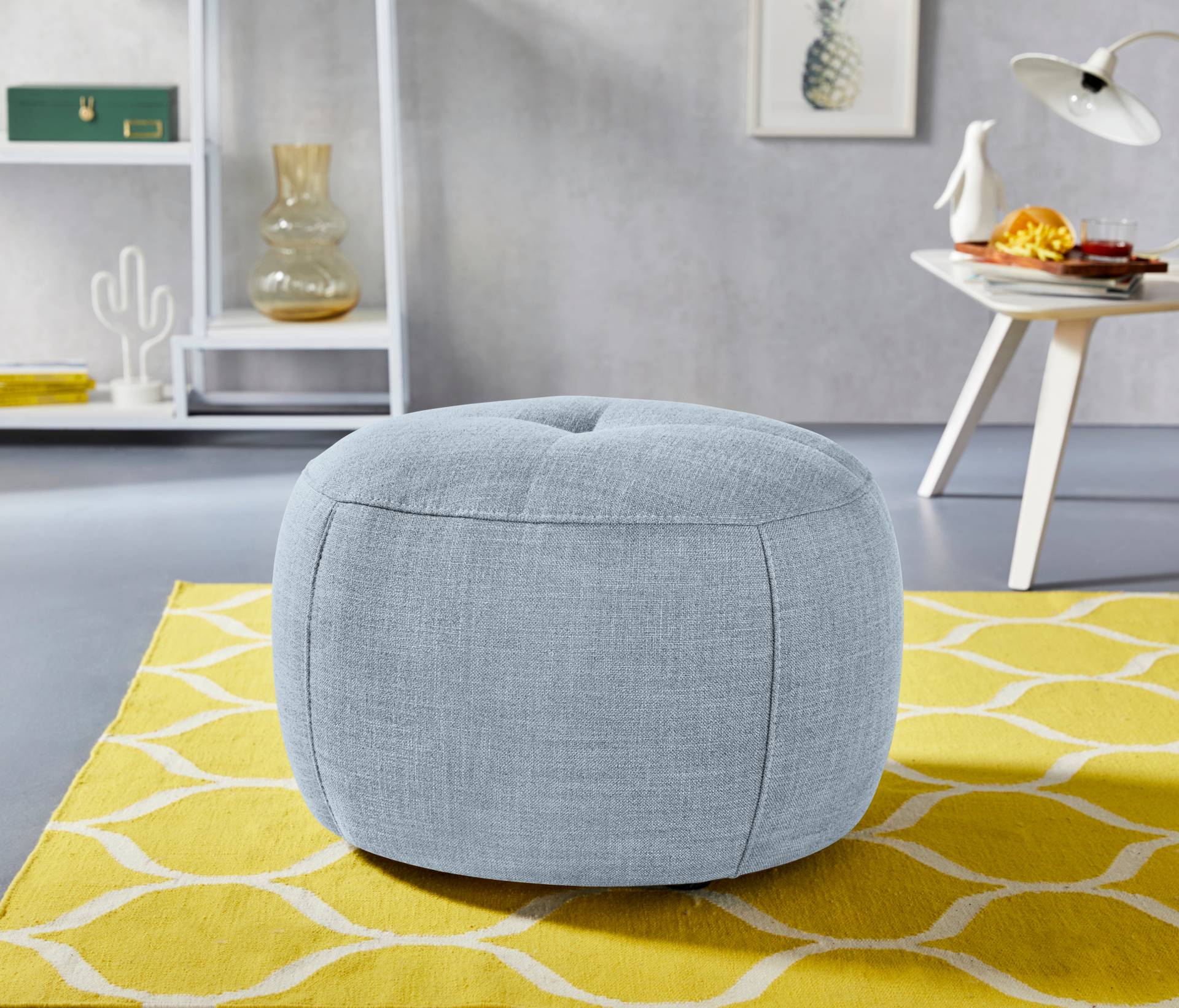 INOSIGN Hocker »Lounis«, (Hockerprogramm V), Rundhocker in 2 Grössen, "Soft clean" für leichte Reinigung mit Wasser von INOSIGN