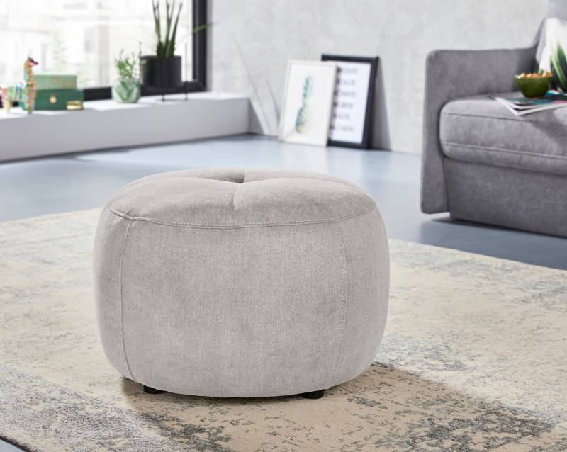 INOSIGN Hocker »Lounis«, (Hockerprogramm V), Rundhocker in 2 Grössen, "Soft clean" für leichte Reinigung mit Wasser von INOSIGN