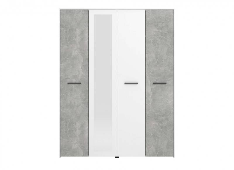 INOSIGN Kleiderschrank »Varadero, 2 moderne Farbkombinationen mit schwarzen Griffen«, mit 1 Spiegeltür, in den Breiten 119 und 157cm, FSC-zertifiziert von INOSIGN