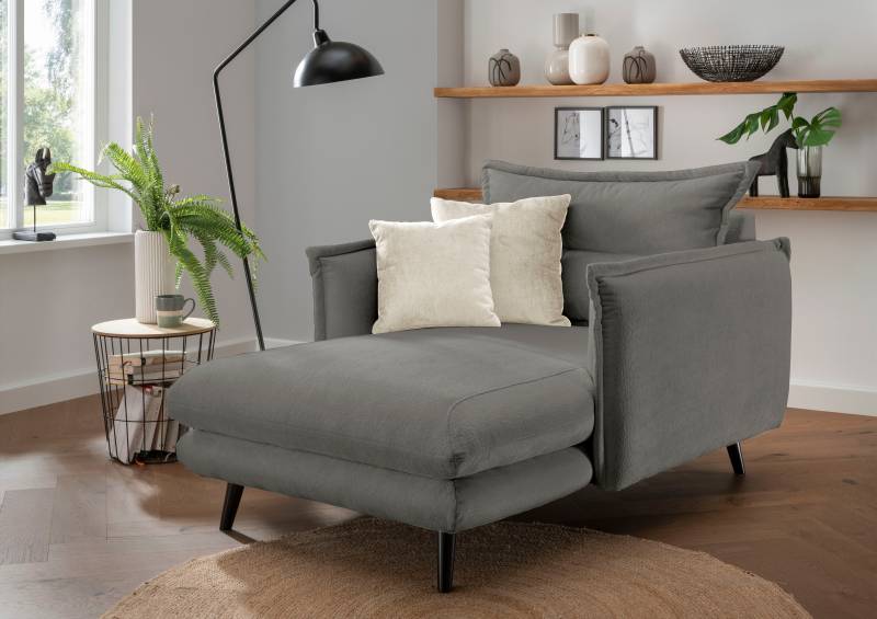 INOSIGN Loveseat »Lazio«, moderner Sessel mit einer bequemen Polsterung, 2 Stk. Zierkissen von INOSIGN