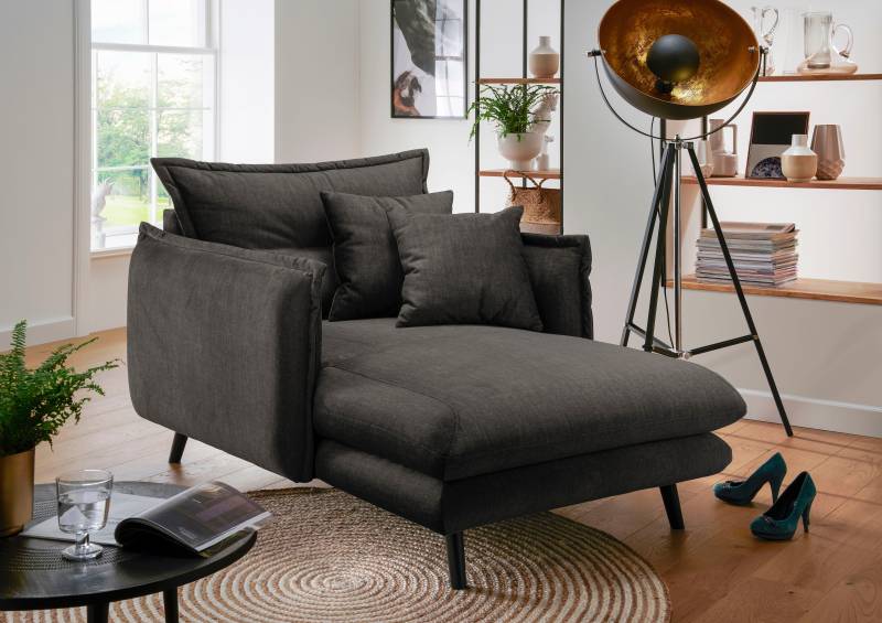 INOSIGN Loveseat »Lazio«, moderner Sessel mit einer bequemen Polsterung, 2 Stk. Zierkissen von INOSIGN