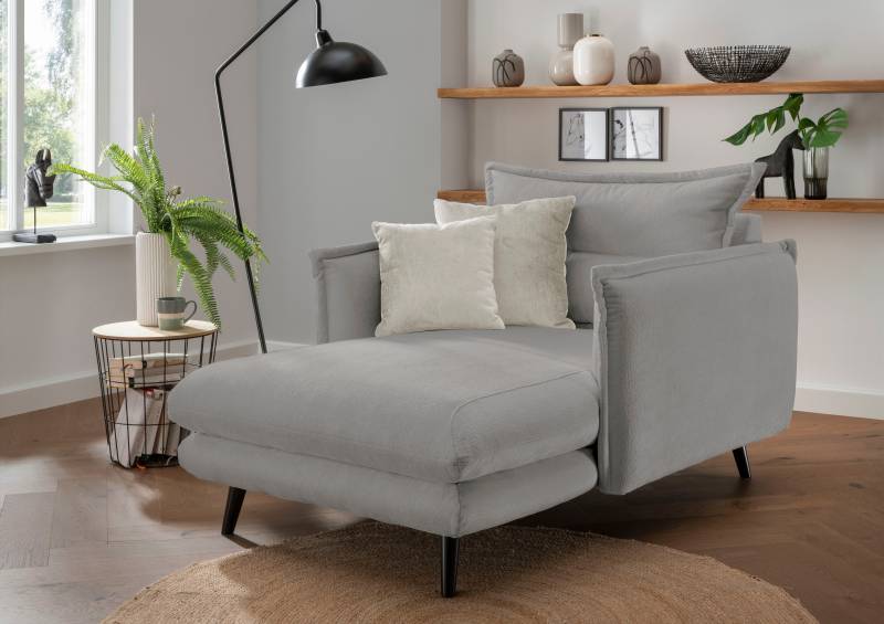 INOSIGN Loveseat »Lazio«, moderner Sessel mit einer bequemen Polsterung, 2 Stk. Zierkissen von INOSIGN