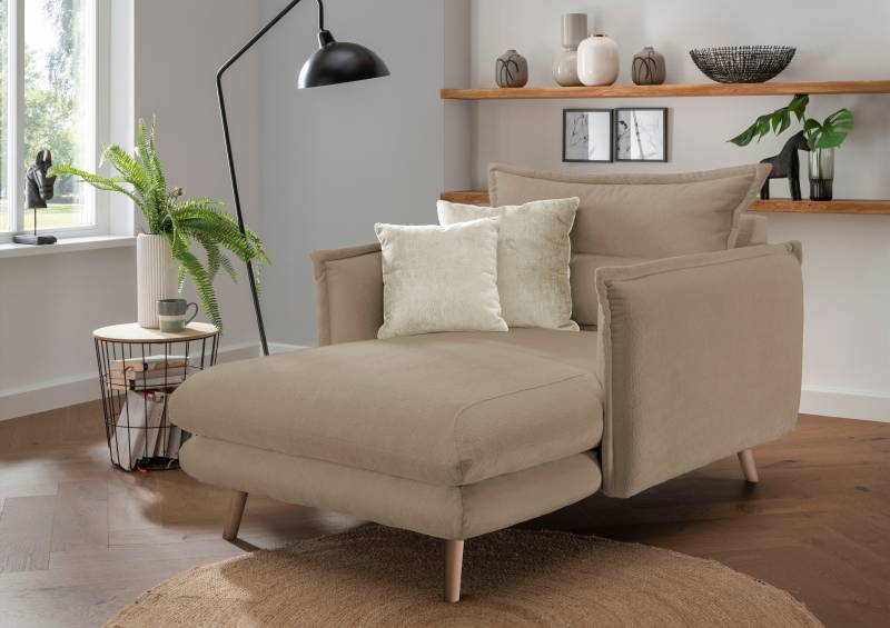 INOSIGN Loveseat »Lazio«, moderner Sessel mit einer bequemen Polsterung, 2 Stk. Zierkissen von INOSIGN