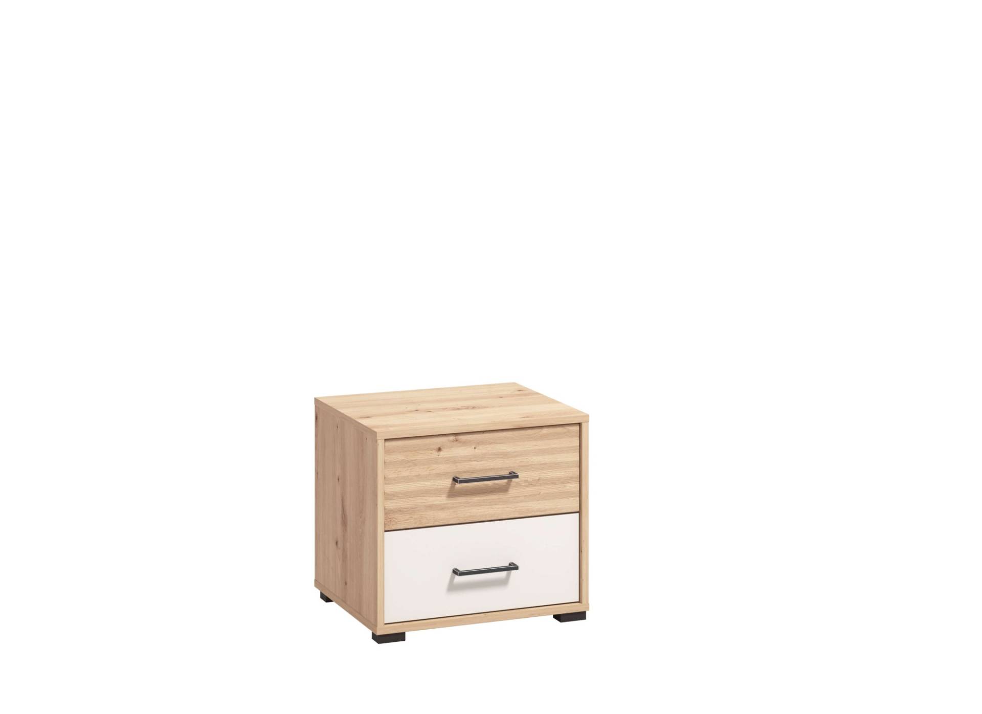 INOSIGN Nachtkommode »Modena Nachtschrank Nachttisch mit 2 oder 3 Schubladen«, FSC®-Zerifiziert Trendfarbe cashmere, ideal für kleine Räume von INOSIGN
