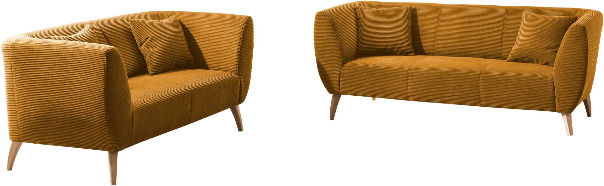 INOSIGN Polstergarnitur »Colori«, (Set, 2 tlg., 3-Sitzer und 2-Sitzer), auch als Loveseat erhältlich von INOSIGN
