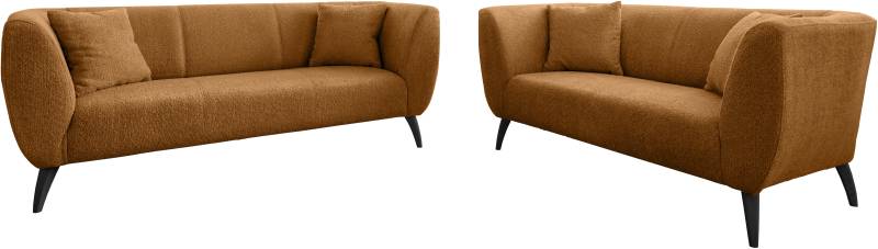 INOSIGN Polstergarnitur »Colori«, (Set, 2 tlg., 3-Sitzer und 2-Sitzer), auch als Loveseat erhältlich von INOSIGN