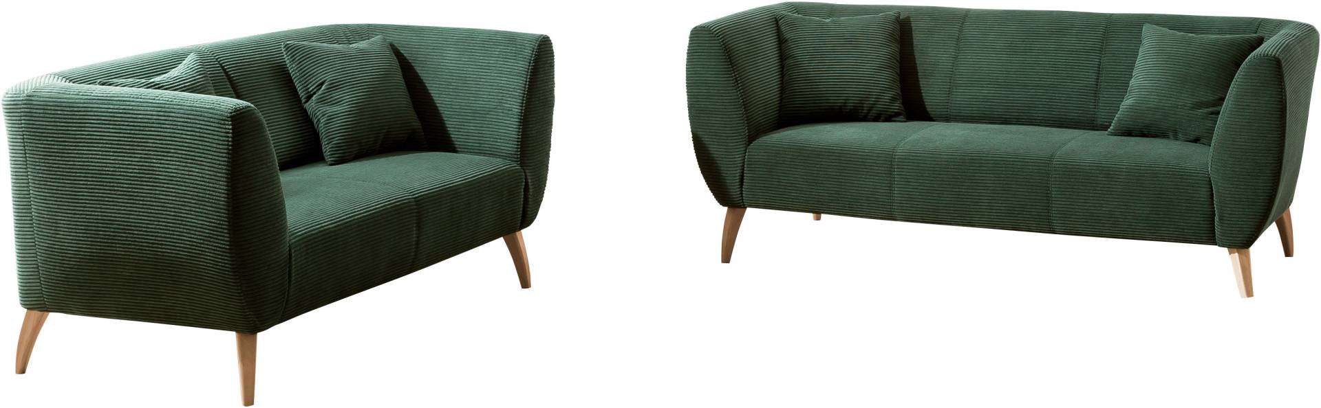 INOSIGN Polstergarnitur »Colori«, (Set, 2 tlg., 3-Sitzer und 2-Sitzer), auch als Loveseat erhältlich von INOSIGN