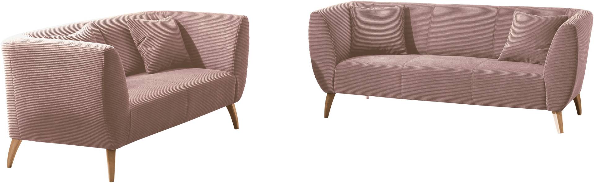 INOSIGN Polstergarnitur »Colori«, (Set, 2 tlg., 3-Sitzer und 2-Sitzer), auch als Loveseat erhältlich von INOSIGN