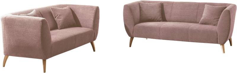 INOSIGN Polstergarnitur »Colori«, (Set, 2 tlg., 3-Sitzer und 2-Sitzer), auch als Loveseat erhältlich von INOSIGN