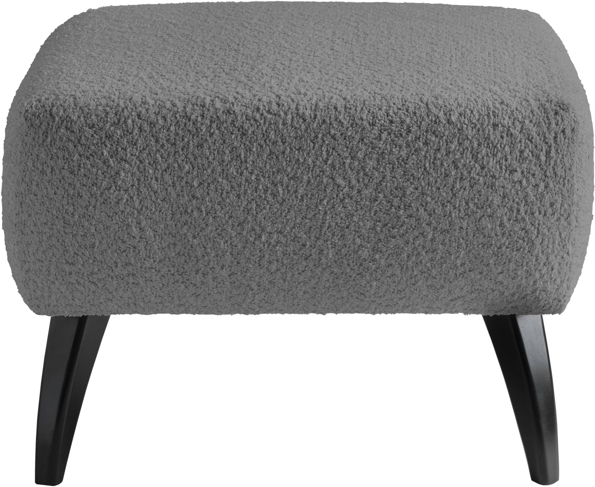 INOSIGN Polsterhocker »Colori«, Holzfussfarbe wählbar, verschiedene Stoffe, hochwertige Stoffqualität von INOSIGN