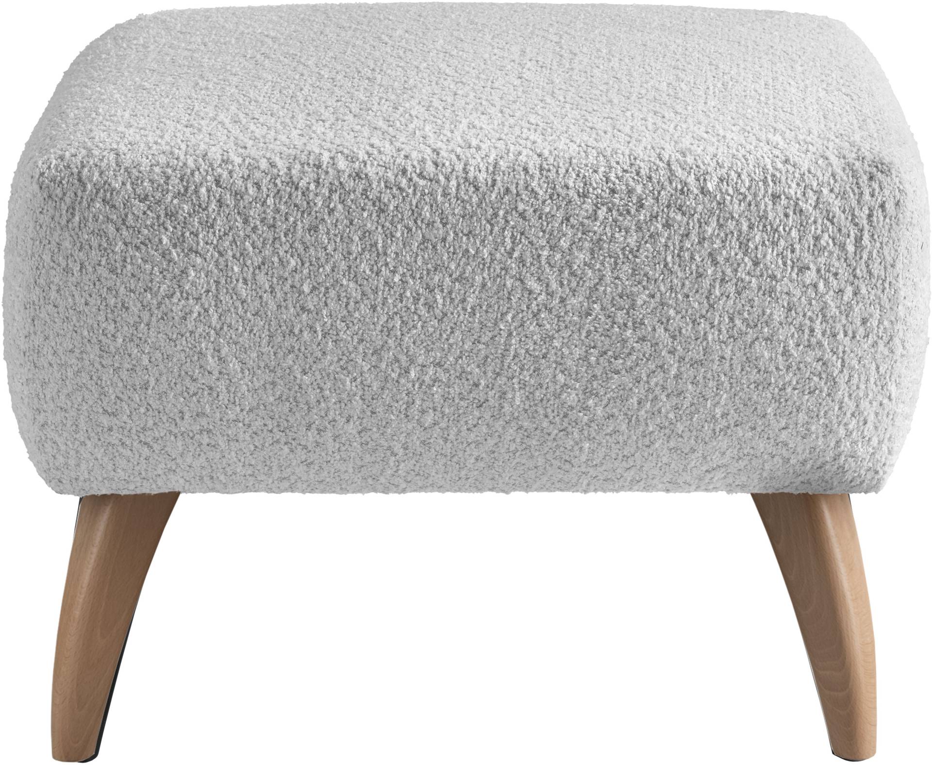 INOSIGN Polsterhocker »Colori«, Holzfussfarbe wählbar, verschiedene Stoffe, hochwertige Stoffqualität INOSIGN Polsterhocker »Colori«, Holzfussfarbe wählbar, verschiedene Stoffe, hochwertige Stoffqualität von INOSIGN