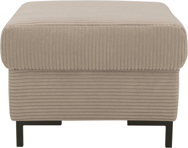 INOSIGN Polsterhocker »Jamie 2«, auch in Cord, passend zur Serie, B/T/H: 54/54/45 cm von INOSIGN