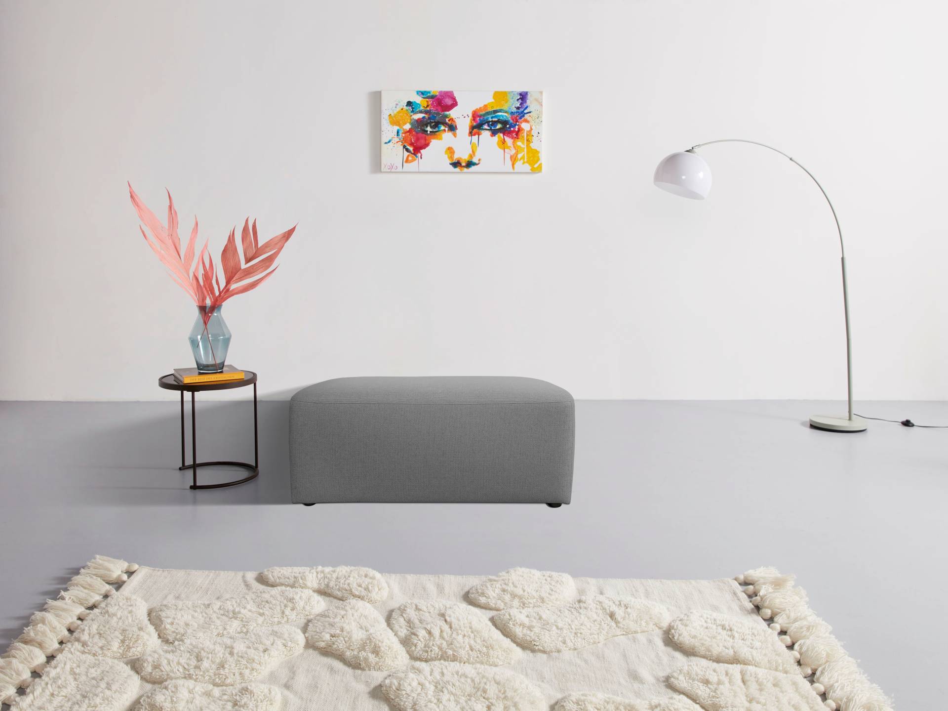 INOSIGN Polsterhocker »Koa, Hocker, passend zur Modulserie KOA«, in Webstoff INOSIGN Polsterhocker »Koa, Hocker, passend zur Modulserie KOA«, in Webstoff von INOSIGN