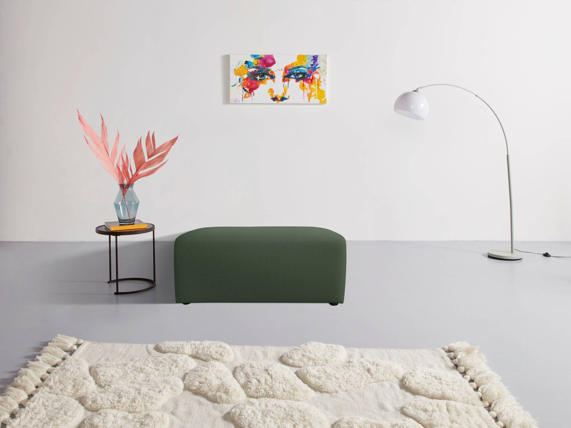 INOSIGN Polsterhocker »Koa, Hocker, passend zur Modulserie KOA«, in Webstoff INOSIGN Polsterhocker »Koa, Hocker, passend zur Modulserie KOA«, in Webstoff von INOSIGN