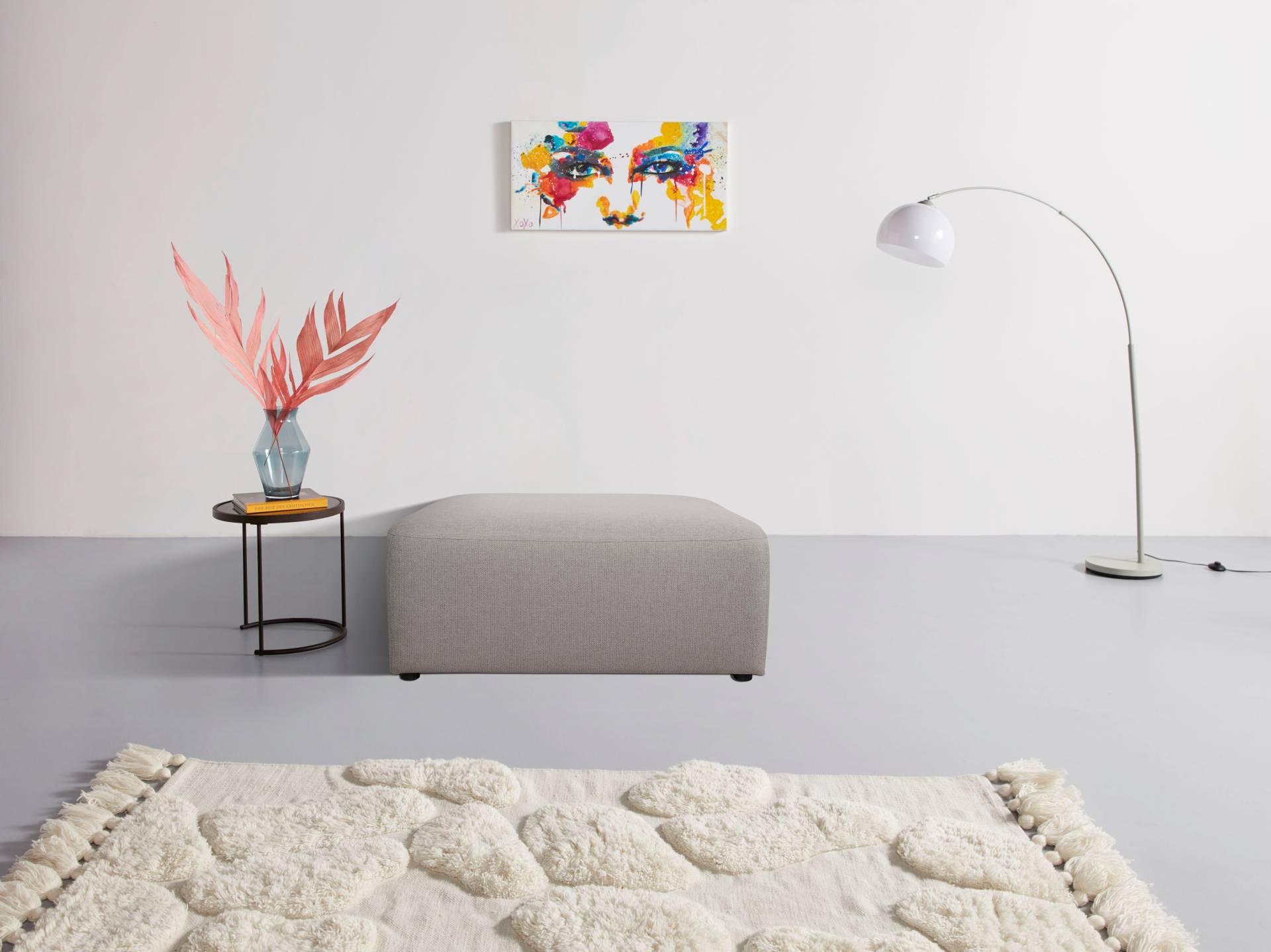 INOSIGN Polsterhocker »Koa, Hocker, passend zur Modulserie KOA«, in Webstoff INOSIGN Polsterhocker »Koa, Hocker, passend zur Modulserie KOA«, in Webstoff von INOSIGN