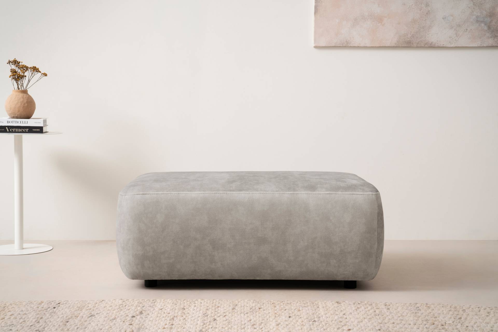 INOSIGN Polsterhocker »Torge, Hocker in Cord, Samtvelours oder Struktur«, passend zur Serie Torge, rechteckig, bequemer Sitzkomfort INOSIGN Polsterhocker »Torge, Hocker in Cord, Samtvelours oder Struktur«, passend zur Serie Torge, rechteckig, bequemer Sitzkomfort von INOSIGN