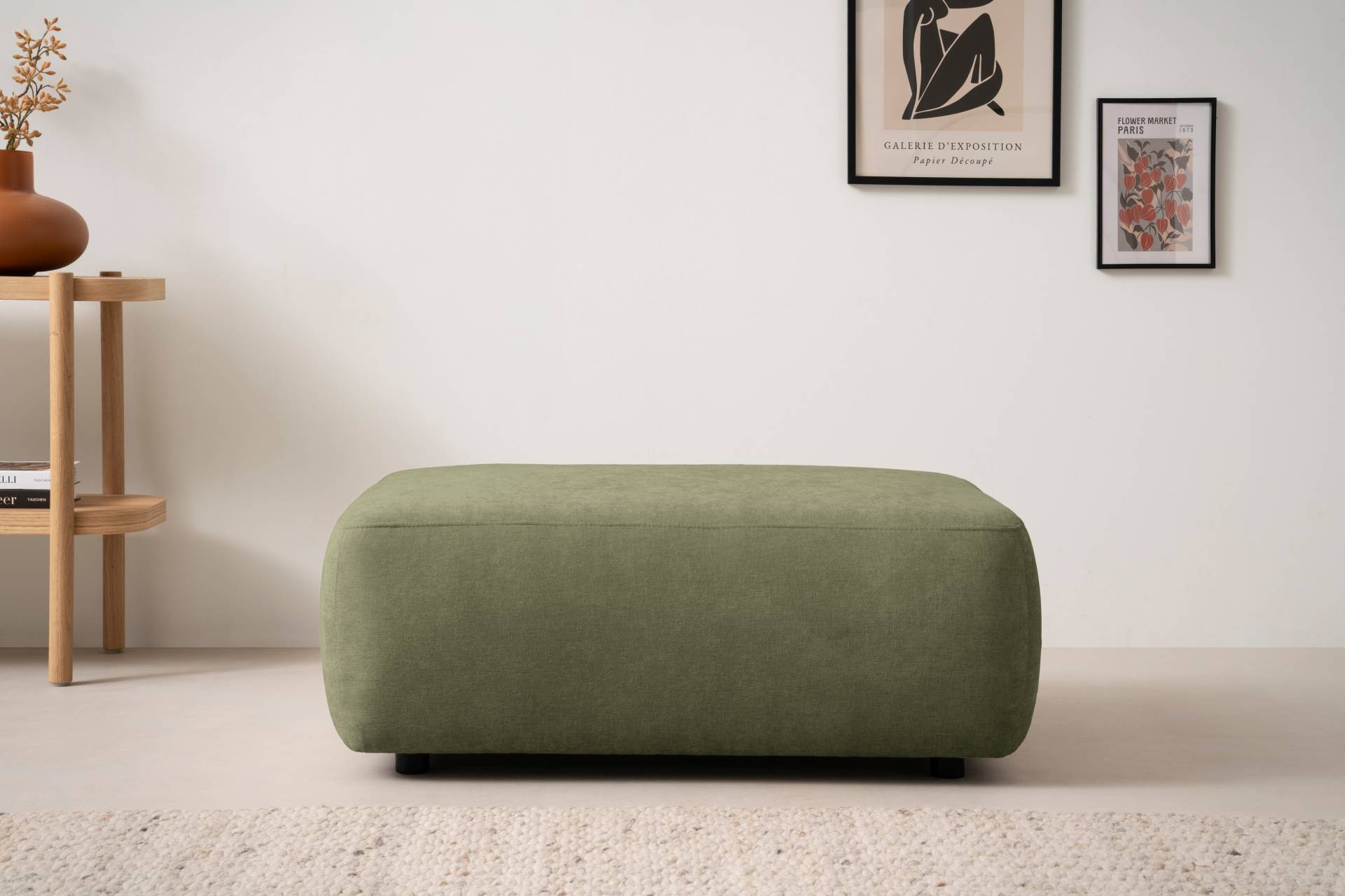 INOSIGN Polsterhocker »Torge, Hocker in Cord, Samtvelours oder Struktur«, passend zur Serie Torge, rechteckig, bequemer Sitzkomfort INOSIGN Polsterhocker »Torge, Hocker in Cord, Samtvelours oder Struktur«, passend zur Serie Torge, rechteckig, bequemer Sitzkomfort von INOSIGN