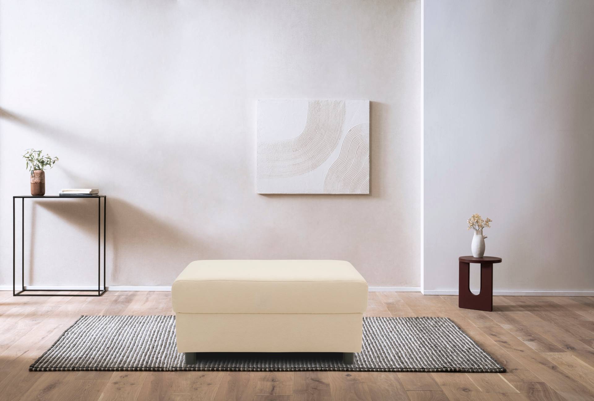 INOSIGN Polsterhocker »Turah 2 in Cord oder wasserabweisender Microfaser,«, moderner Polsterhocker, passend zum Ecksofa, B/T/H: 83/60/44 cm INOSIGN Polsterhocker »Turah 2 in Cord oder wasserabweisender Microfaser,«, moderner Polsterhocker, passend zum Ecksofa, B/T/H: 83/60/44 cm von INOSIGN