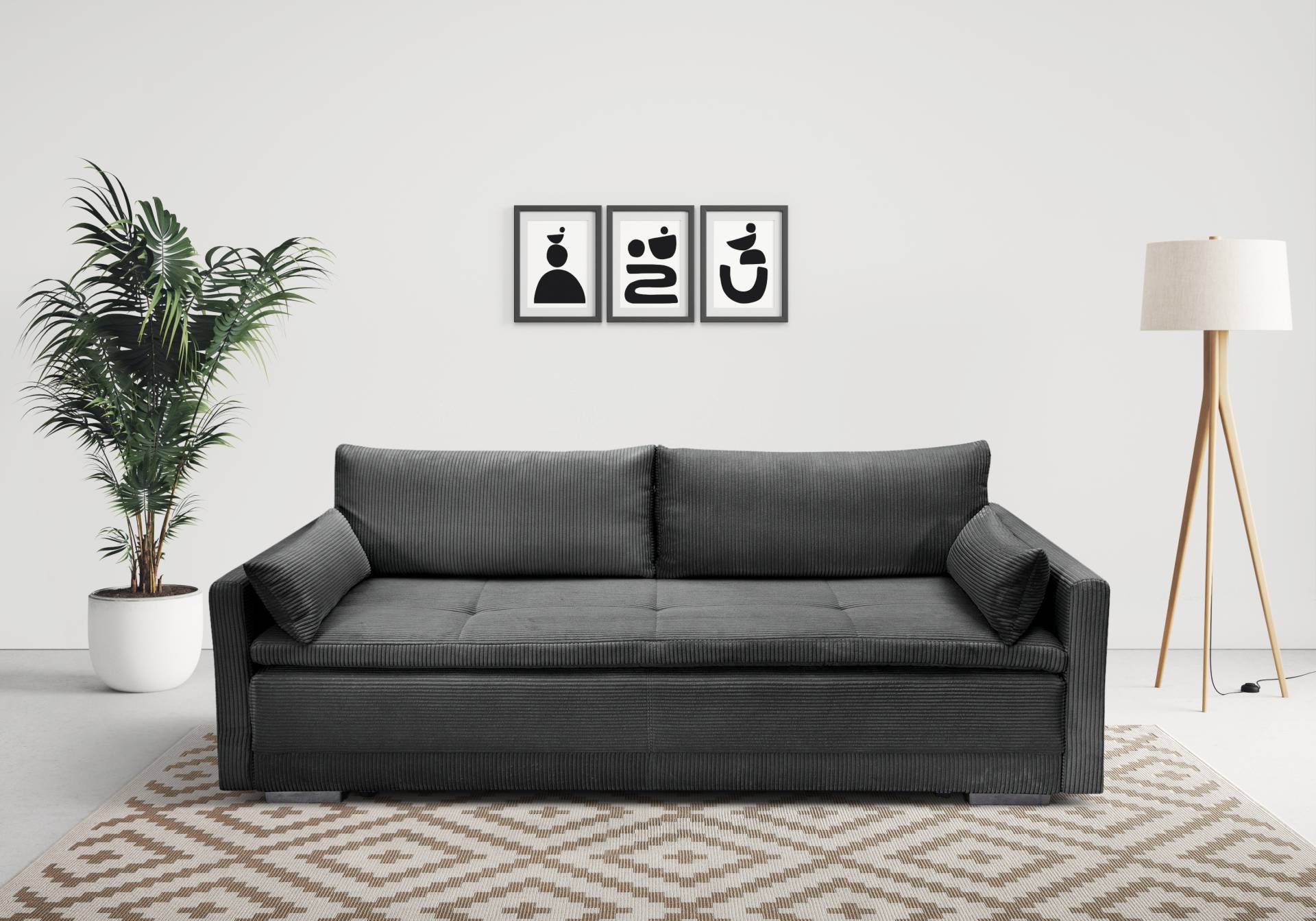 INOSIGN Schlafsofa »Andrea«, mit Boxspringaufbau, Bettfunktion & Bettkasten, Dauerschlafsofa INOSIGN Schlafsofa »Andrea«, mit Boxspringaufbau, Bettfunktion & Bettkasten, Dauerschlafsofa von INOSIGN