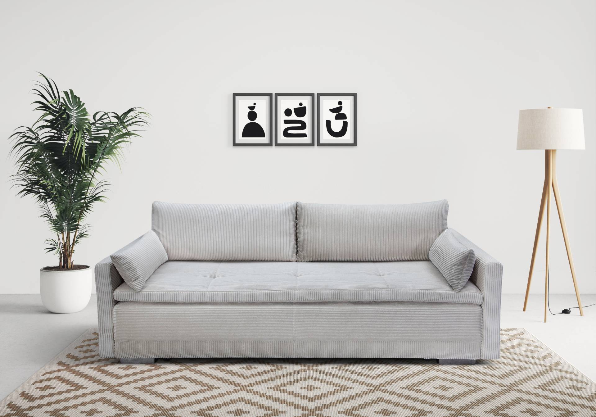 INOSIGN Schlafsofa »Andrea«, mit Boxspringaufbau, Bettfunktion & Bettkasten, Dauerschlafsofa INOSIGN Schlafsofa »Andrea«, mit Boxspringaufbau, Bettfunktion & Bettkasten, Dauerschlafsofa von INOSIGN