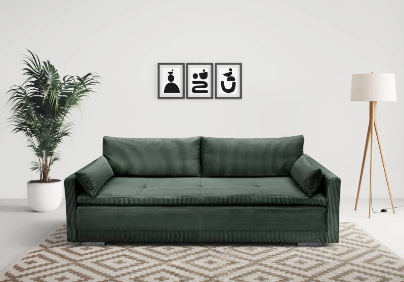 INOSIGN Schlafsofa »Andrea«, mit Boxspringaufbau, Bettfunktion & Bettkasten, Dauerschlafsofa von INOSIGN