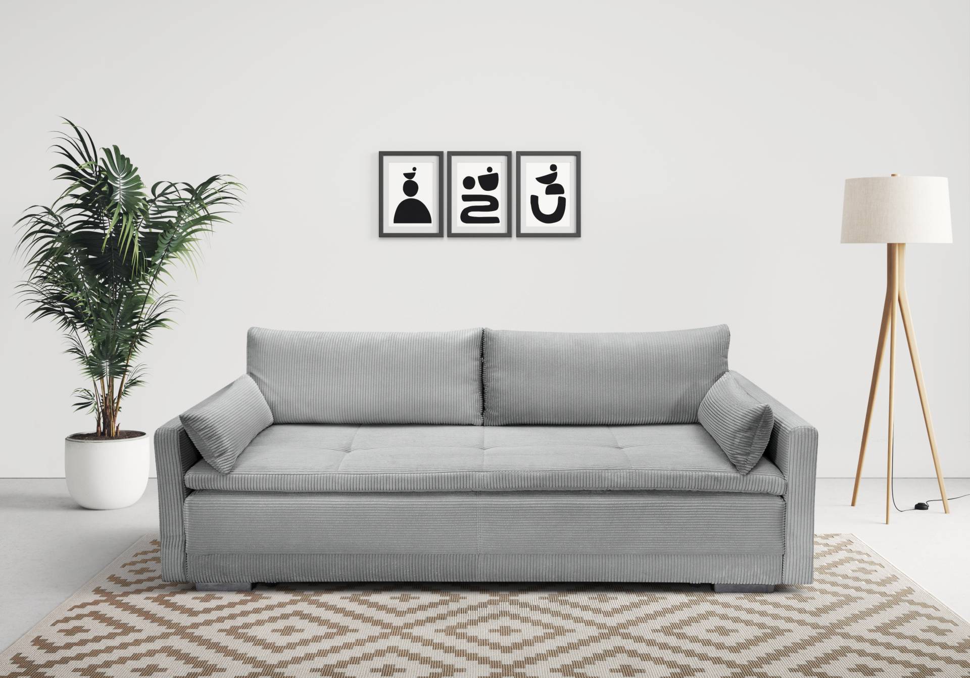 INOSIGN Schlafsofa »Andrea«, mit Boxspringaufbau, Bettfunktion & Bettkasten, Dauerschlafsofa INOSIGN Schlafsofa »Andrea«, mit Boxspringaufbau, Bettfunktion & Bettkasten, Dauerschlafsofa von INOSIGN