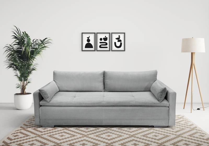 INOSIGN Schlafsofa »Andrea«, mit Boxspringaufbau, Bettfunktion & Bettkasten, Dauerschlafsofa von INOSIGN