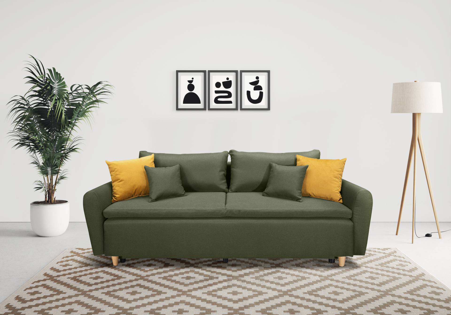 INOSIGN Schlafsofa »Anika«, mit Boxspringaufbau, Bettfunktion & Bettkasten, Dauerschlafsofa INOSIGN Schlafsofa »Anika«, mit Boxspringaufbau, Bettfunktion & Bettkasten, Dauerschlafsofa von INOSIGN