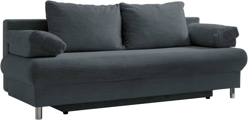 INOSIGN Schlafsofa »Como«, 2-Sitzer, Federkern, Breite 196 cm, inkl. Rücken.-und Armlehnenkissen von INOSIGN