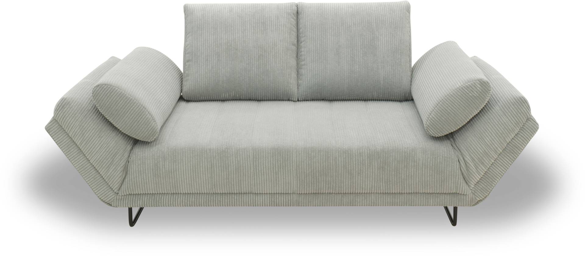 INOSIGN Schlafsofa »Jadelyn mit klappbaren Armlehnen,«, Federkern, Cord-Bezug, incl. 2 Armlehnkissen, Liegefläche 97x250 cm INOSIGN Schlafsofa »Jadelyn mit klappbaren Armlehnen,«, Federkern, Cord-Bezug, incl. 2 Armlehnkissen, Liegefläche 97x250 cm von INOSIGN