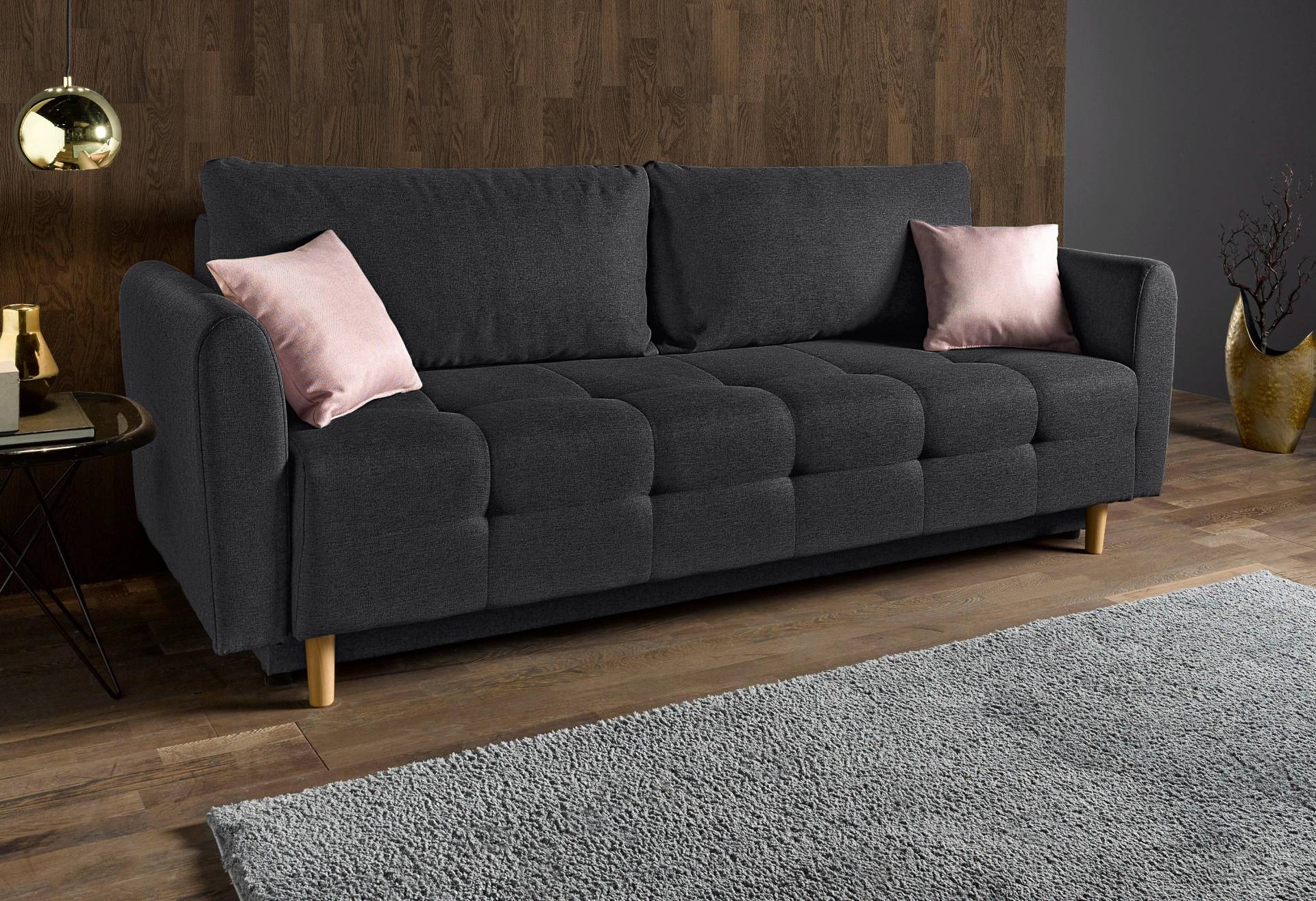 INOSIGN Schlafsofa Nordic, inklusive Bettkasten und Zierkissen INOSIGN Schlafsofa Nordic, inklusive Bettkasten und Zierkissen von INOSIGN