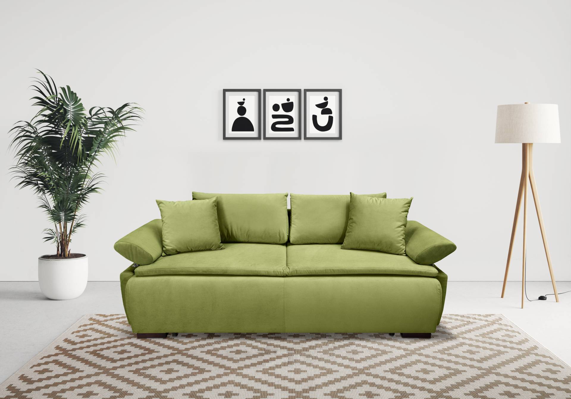 INOSIGN Schlafsofa »Romeo«, mit Boxspringaufbau, Bettfunktion & Bettkasten, Dauerschlafsofa INOSIGN Schlafsofa »Romeo«, mit Boxspringaufbau, Bettfunktion & Bettkasten, Dauerschlafsofa von INOSIGN