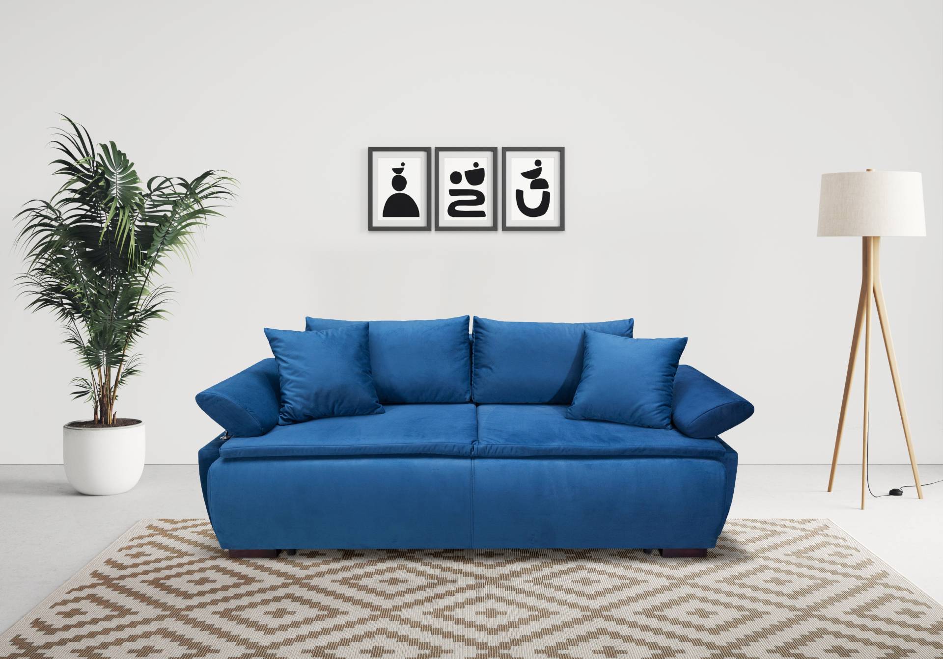 INOSIGN Schlafsofa »Romeo«, mit Boxspringaufbau, Bettfunktion & Bettkasten, Dauerschlafsofa INOSIGN Schlafsofa »Romeo«, mit Boxspringaufbau, Bettfunktion & Bettkasten, Dauerschlafsofa von INOSIGN