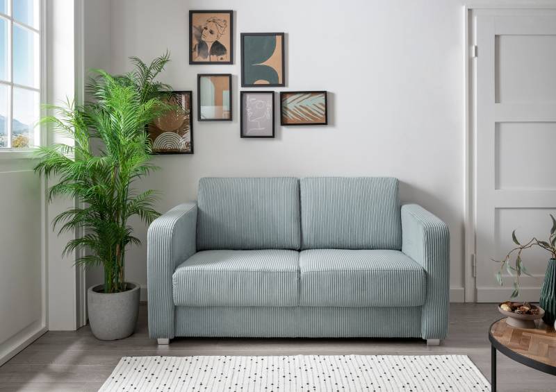 INOSIGN Schlafsofa »Mia«, mit 2 Einzelauszügen als Längsschläfer von INOSIGN