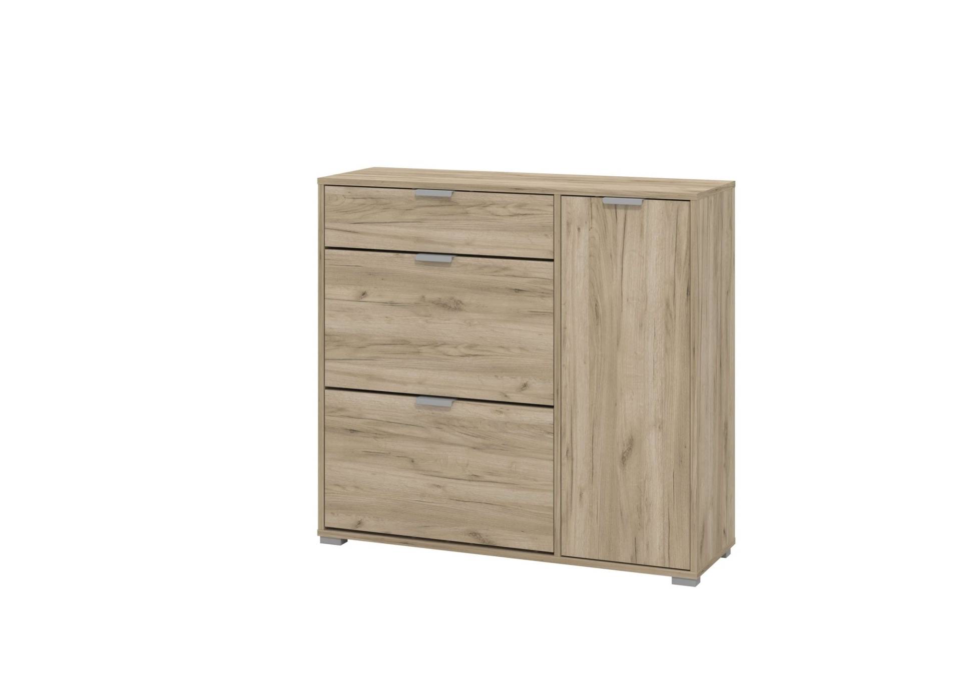 INOSIGN Schuhschrank »Arco 2, Schuhkommode, Schuhregal, Breite 102 cm«, 2 Klappen mit Doppelschuhtrommeln, mit Schublade, in modernen Farben INOSIGN Schuhschrank »Arco 2, Schuhkommode, Schuhregal, Breite 102 cm«, 2 Klappen mit Doppelschuhtrommeln, mit Schublade, in modernen Farben von INOSIGN