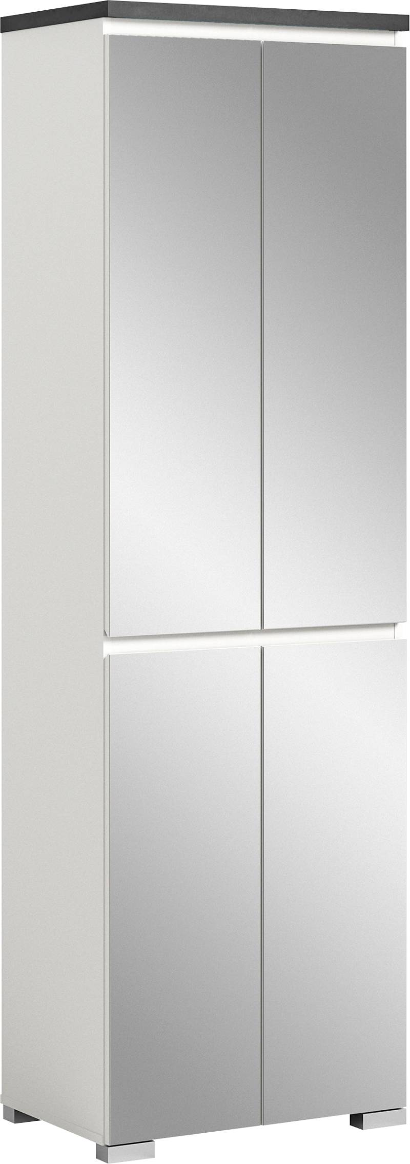 INOSIGN Schuhschrank »Skoskap, Tiefe 40 cm, 4 Türen, 9 Fächer, 7 verstellbare Einlegeböden«, Platz für ca. 27 Schuhpaare, Hochschrank, Spiegelschrank,Dielenschrank von INOSIGN