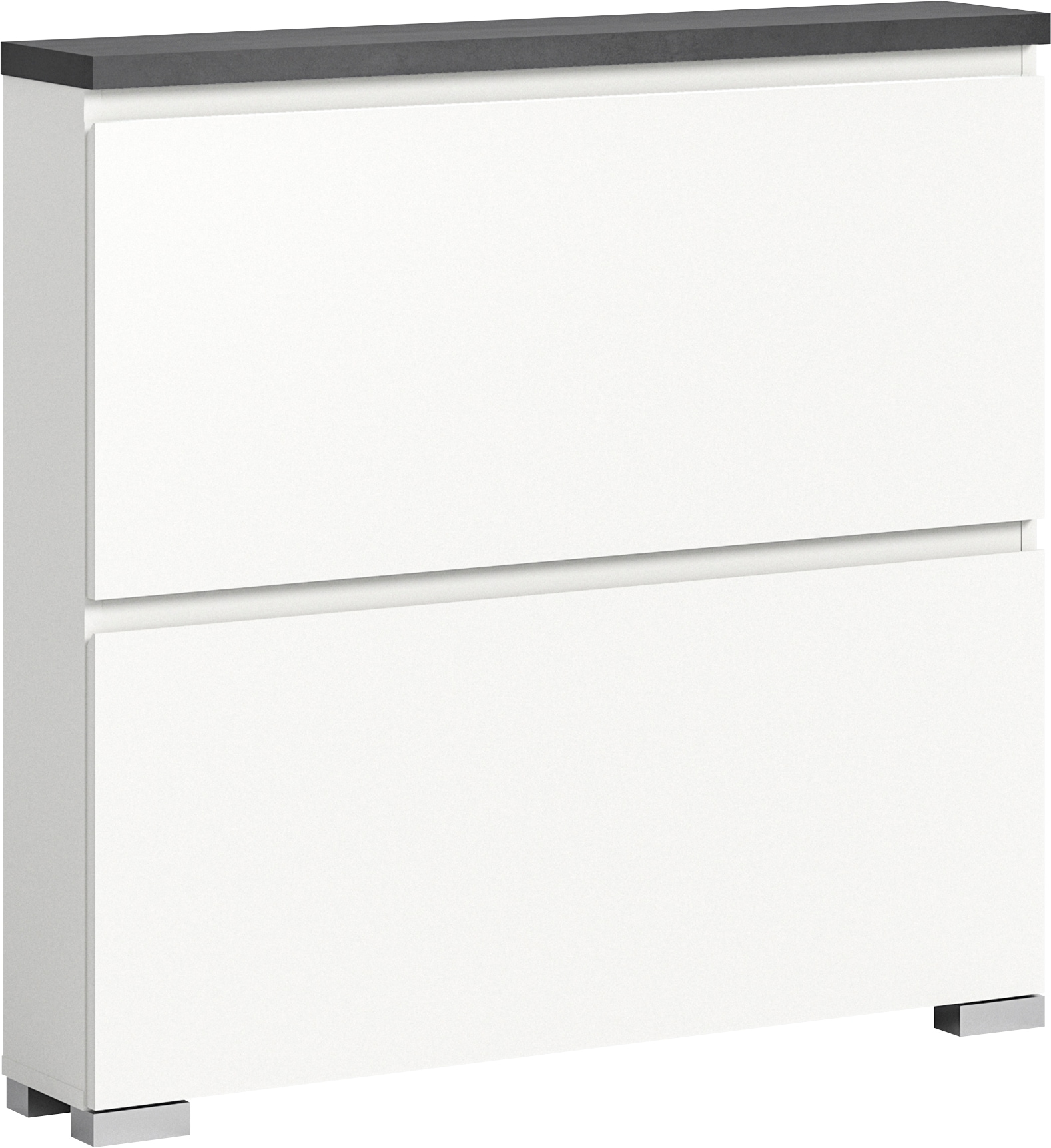 INOSIGN Schuhschrank »Skoskap, Tiefe 18cm, 2 Klappen mit Schuhwalze, Platz für 8 Schuhpaare«, hängend und stehend montierbar, Schuhkipper, Schuhkommode, Schuhregal INOSIGN Schuhschrank »Skoskap, Tiefe 18cm, 2 Klappen mit Schuhwalze, Platz für 8 Schuhpaare«, hängend und stehend montierbar, Schuhkipper, Schuhkommode, Schuhregal von INOSIGN