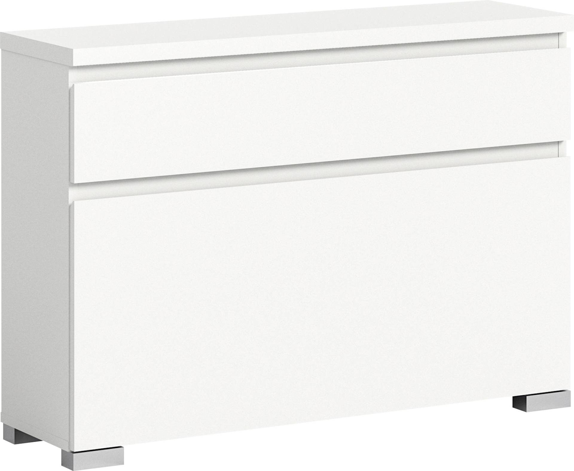 INOSIGN Schuhschrank »Skoskap, Tiefe 27cm, 1 Klappe, 1 Schubkasten, Platz für 4 Schuhpaare«, hängend und stehend montierbar, Schuhkipper, Schuhkommode, Schuhregal INOSIGN Schuhschrank »Skoskap, Tiefe 27cm, 1 Klappe, 1 Schubkasten, Platz für 4 Schuhpaare«, hängend und stehend montierbar, Schuhkipper, Schuhkommode, Schuhregal von INOSIGN
