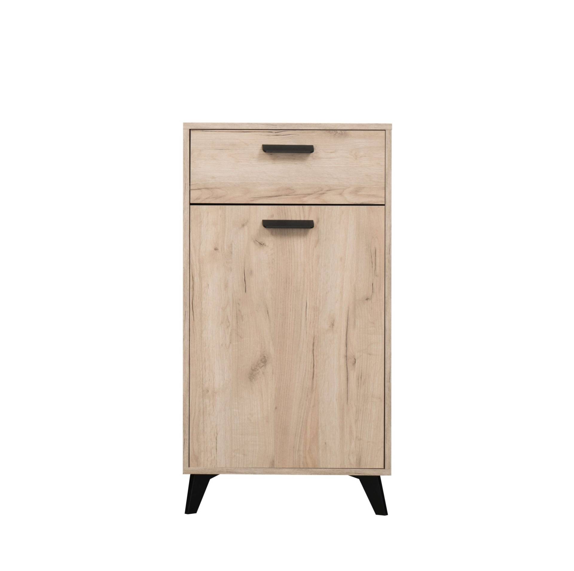 INOSIGN Schuhschrank »Umbria, Schuhkommode, Schuhregal, mit einer Schublade, Höhe 101 cm«, in Grau Eiche, mit einer Schublade, mit schwarzen Beinen INOSIGN Schuhschrank »Umbria, Schuhkommode, Schuhregal, mit einer Schublade, Höhe 101 cm«, in Grau Eiche, mit einer Schublade, mit schwarzen Beinen von INOSIGN